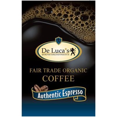 De Luca's Fairtrade Organic Authentic Espresso 1kg