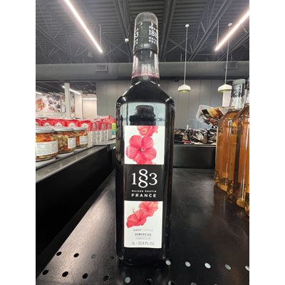 1883 Hibiscus Syrup 1L