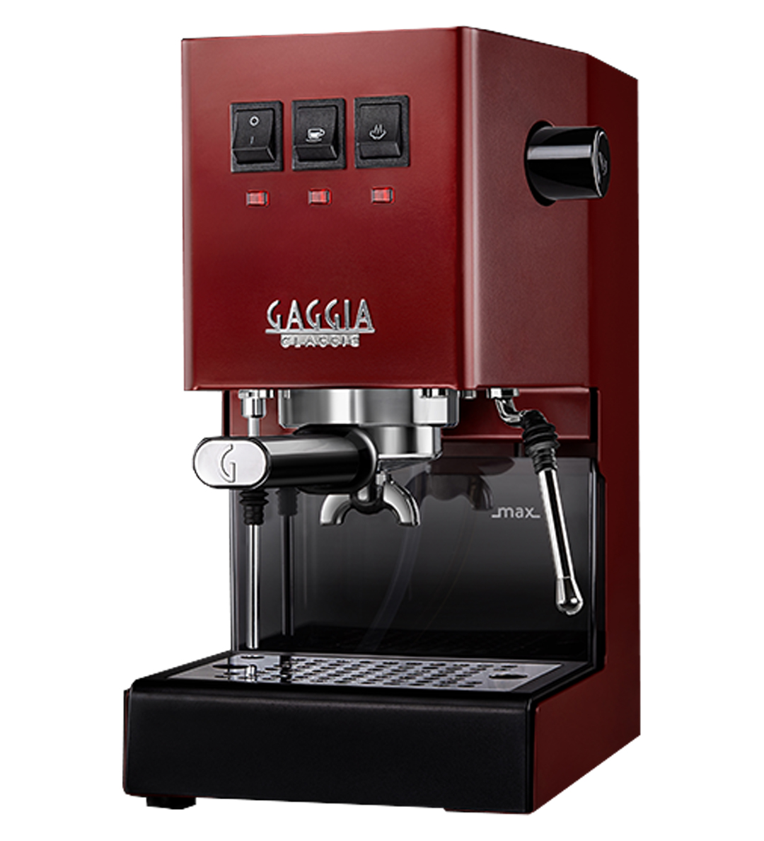 Gaggia Classic Evo Pro Cherry Red Espresso Machine
