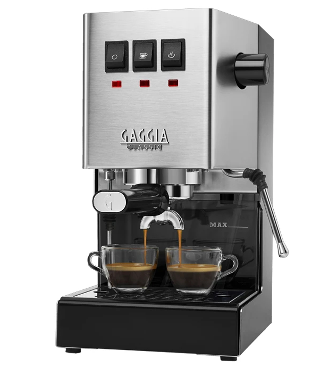 Gaggia Classic Evo Pro Stainless Steel Espresso Machine